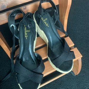 Lulus Women’s Sandals, size 8.5 rope wedge